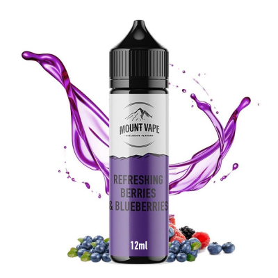 Mount Vape Refreshing Berries & Blueberries 12ml/60ml Flavor Shot Mount Vape Refreshing Berries & Blueberries 12ml/60ml Flavor Shot